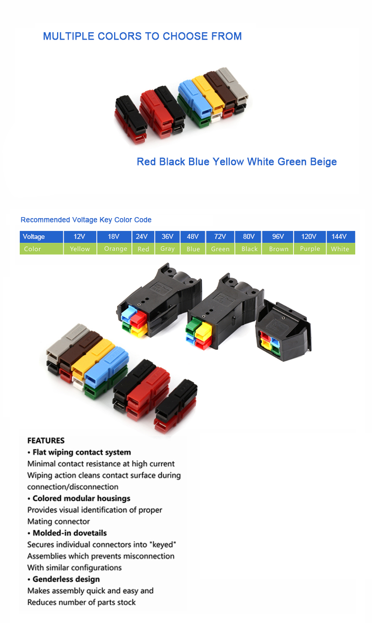 30A Electric Vehicle Battery Connector manufacture