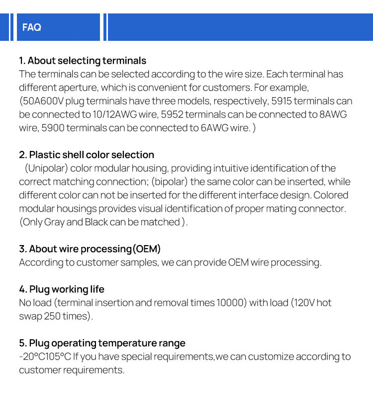 30A Electric Vehicle Battery Connector factory