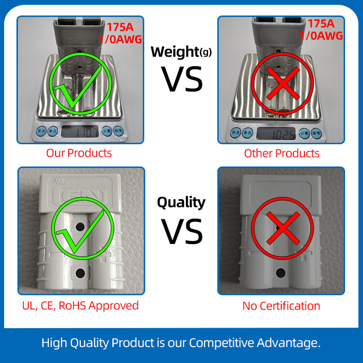 Gen 600V SE175A Double Connector Socket Fast Electric Bike Harness Adaptor with Fiber Connector Electric Bike Harness Socket manufacture