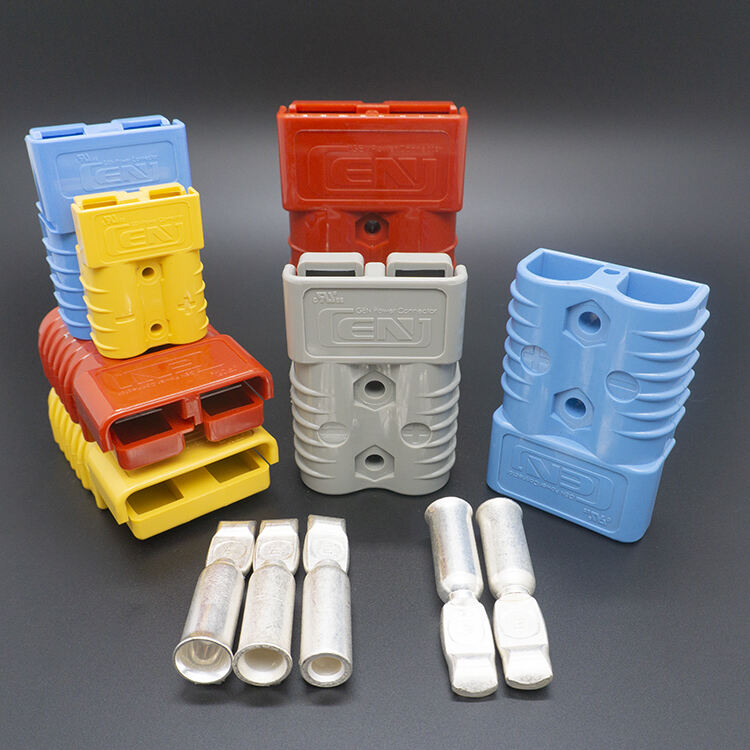 Gen 600V SE175A Double Connector Socket Fast Electric Bike Harness Adaptor with Fiber Connector Electric Bike Harness Socket factory