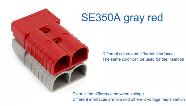 Gen SE350 Power Connector 600 Amp Quick Connect Battery Charger Plug Smh 350A Adaptor for Forklift Terminal supplier