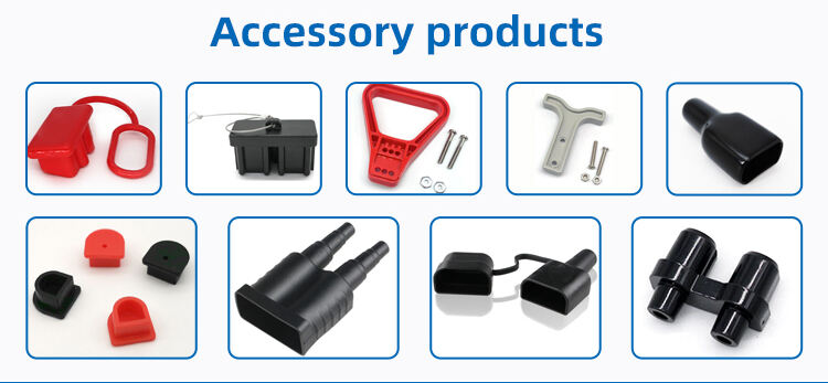 Red Andersons175 Amp 600V Power Connectors SupportsAnderson SB175 Battery Connector manufacture