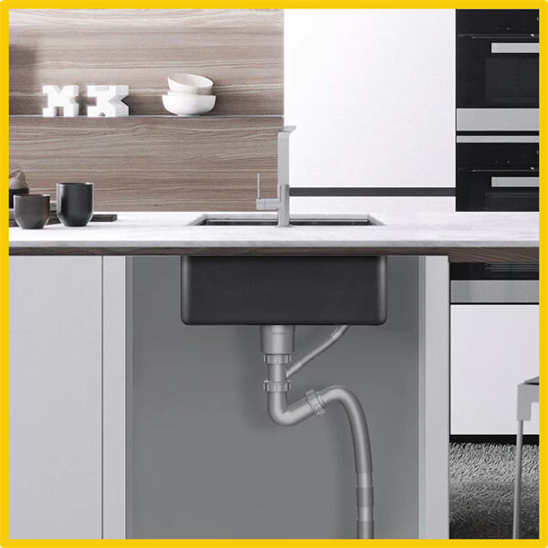 ایک مدرن لookie کو بنانا والے اسٹائلش اورل مانٹڈ سنک