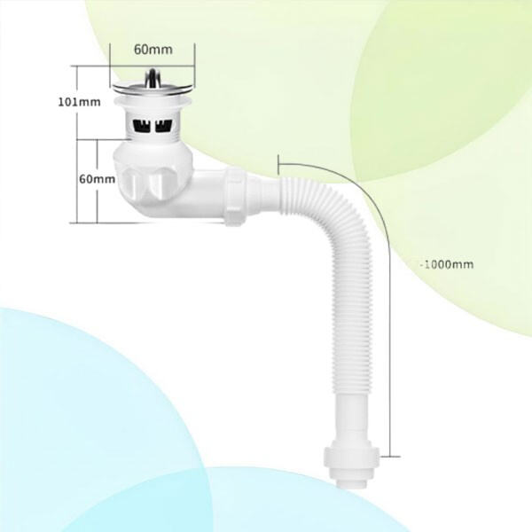 A Guide to Choosing the Right Size and Material for Your Kitchen Sink Flexible Waste Pipe