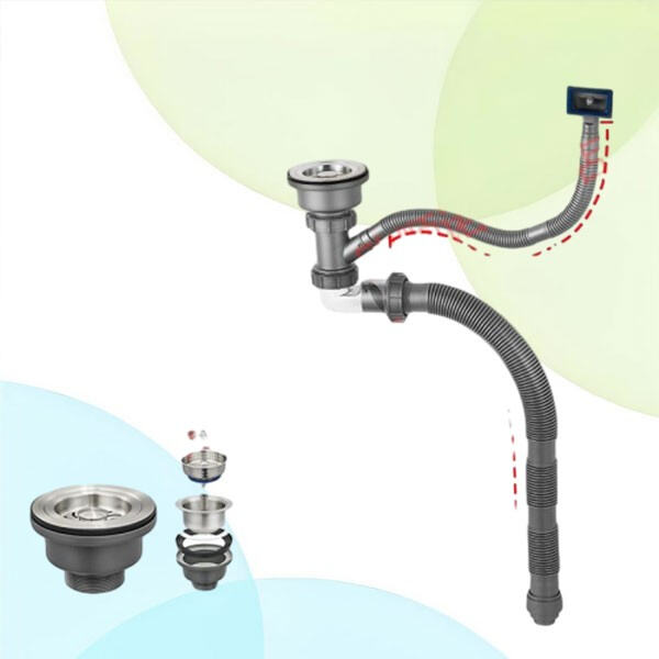 ہمارا پائپ سیٹ زیادہ تر معیاری مکئی سینک کے ساتھ مطابقت رکھتا ہے۔