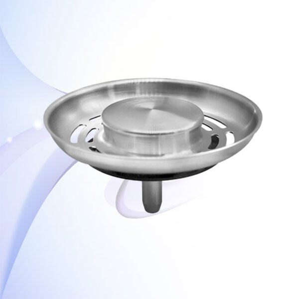 Upgrade your kitchen sink with our versatile and practical drain stopper solution.