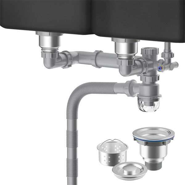 Keep your kitchen sink clear and running smoothly with a drain kit.