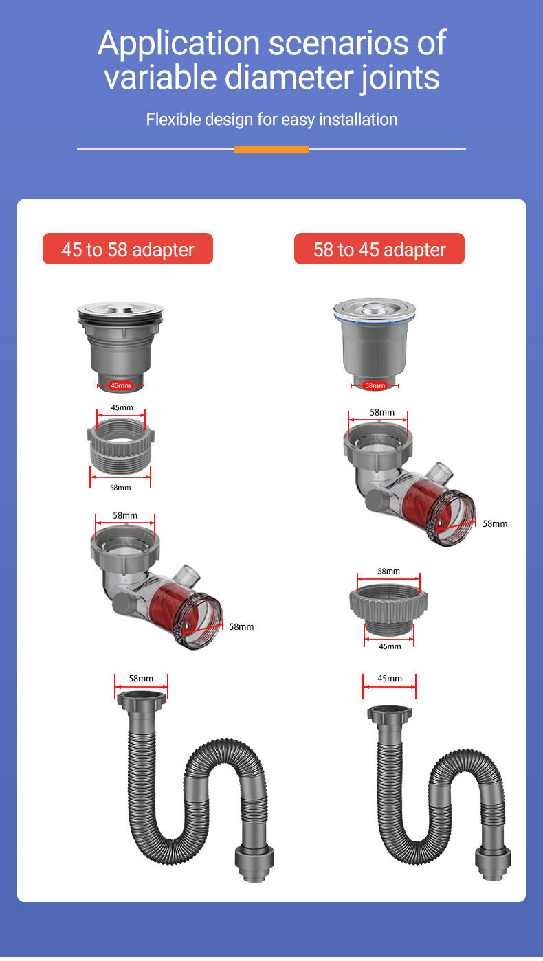 product modern anti bug anti odor sink drain filter abs factory source for kitchen bathroom outdoor use strainer accessory-8