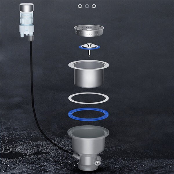 آپ کے گیبرج ڈسپوسل کے لئے ایک سٹرائنر کے ساتھ آسان صفائی