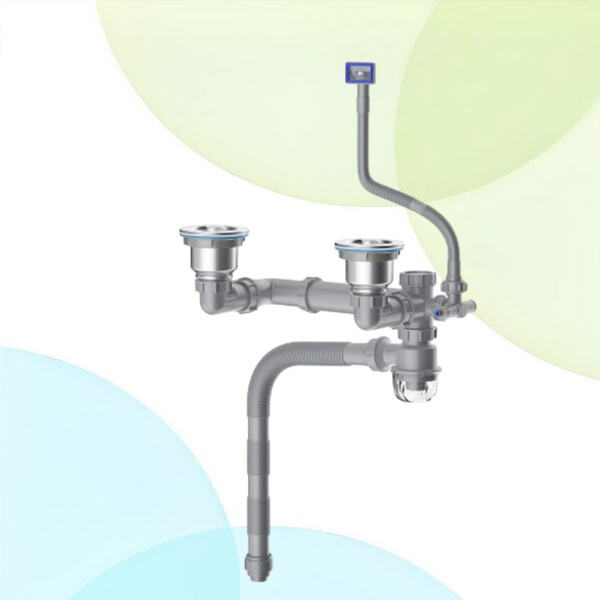 Maak skoonmaak na maaltye 'n fluitkons met 'n afvoermandjie