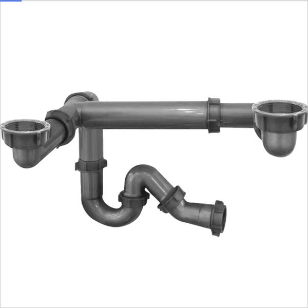 Adjust the length of your drain pipe to fit your kitchen sink perfectly, without any hassle.