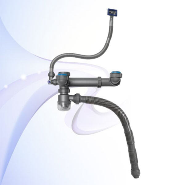Easy installation and maintenance of a siphon for your kitchen sink