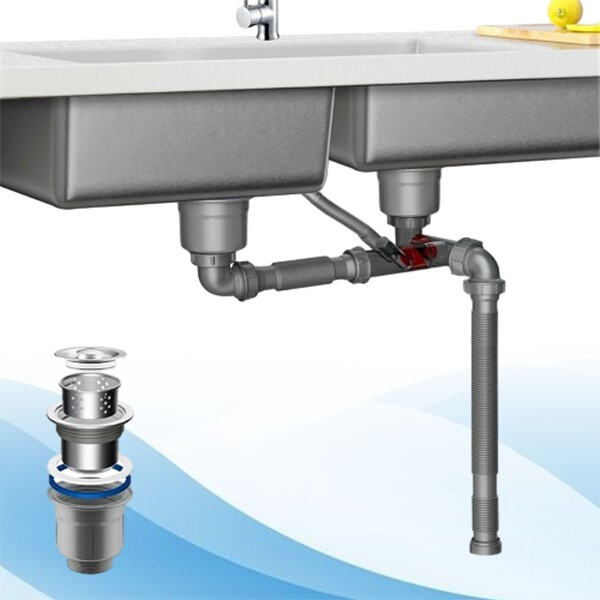 How a Double Sink Drain Pipe Kit Can Help