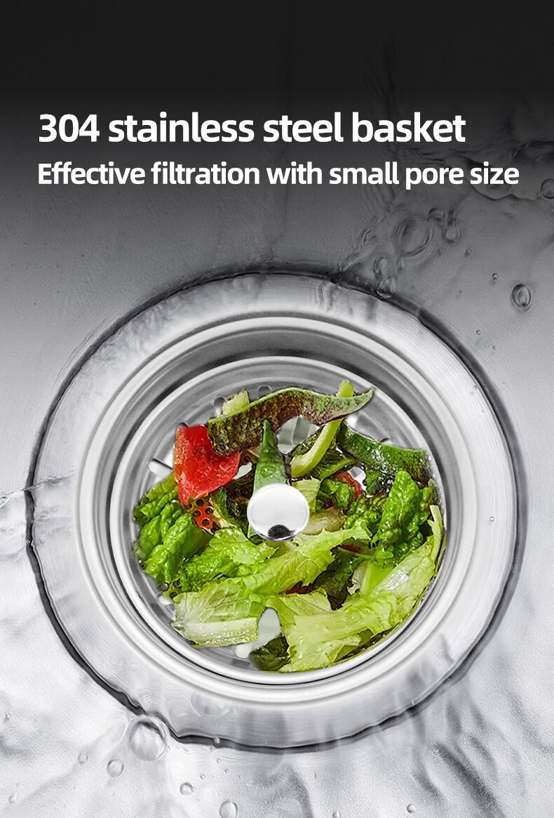 Easy Installation Stainless Steel Kitchen Sink Strainer Factory Price Accessory for Efficient Drainage in Kitchen & House details