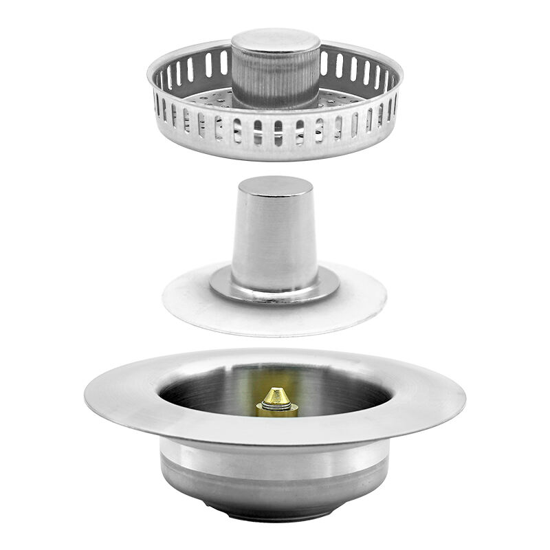 Factory Hot Sale High Quality Modern Design Style Kitchen Stainless Steel Drain Drain Basket details