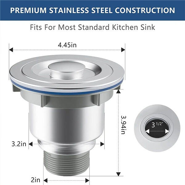 Say Goodbye to Clogged Drains with a Metal Sink Strainer