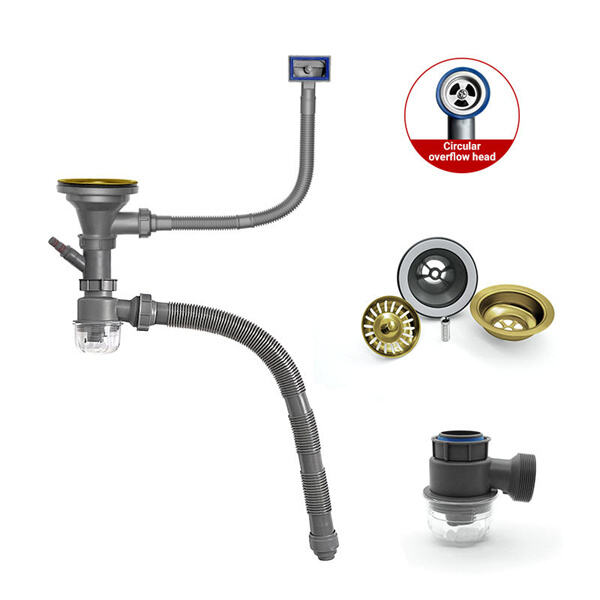 سنک بسکٹ سٹرینر کے ساتھ آسان انسٹالیشن اور مینٹیننس