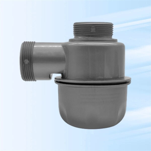 Ensuring proper drainage with a durable double sink bottle trap