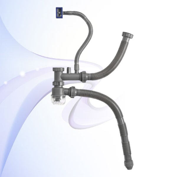 Say goodbye to clogged drains with a siphon for your kitchen sink