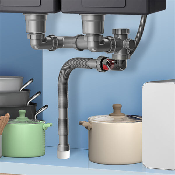 Upgrading Your Kitchen Drain Pipe for Improved Functionality and Efficiency.