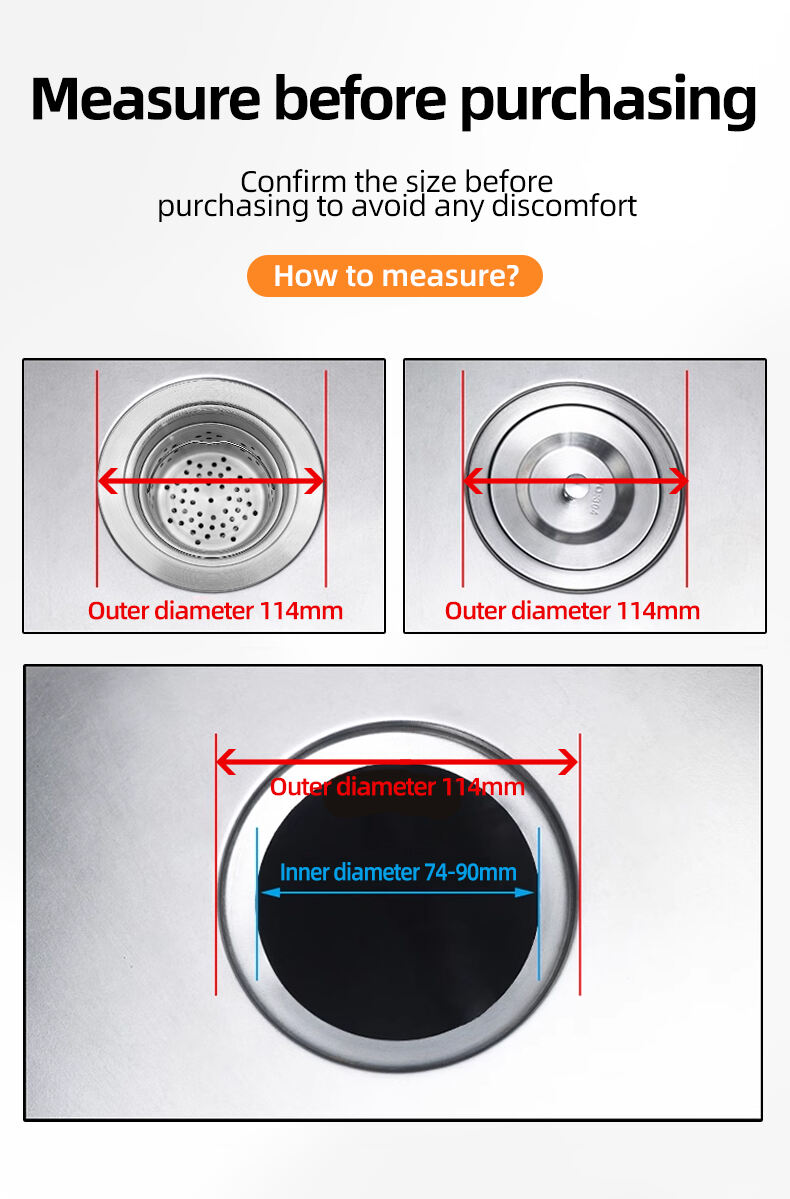 Factory Direct Sale Modern Design G1 1/2" Size Kitchen Stainless Steel Under High Quality Water Drain with Cupc Certification factory