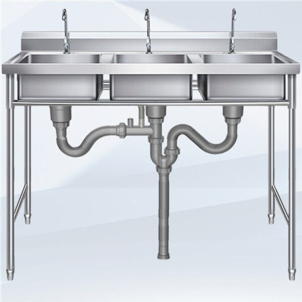 No more sinking problems with a well-installed basket strainer: