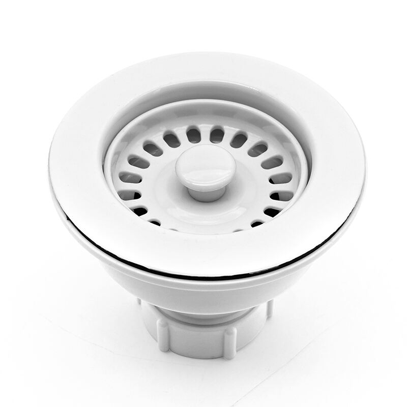 product factory upgrade modern and simple kitchen sink drain plastic high cost performance white drainage basket-7