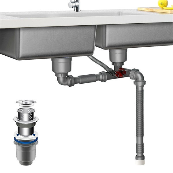Upgrade Your Kitchen Plumbing with a Sink Drain Pipe Ki
