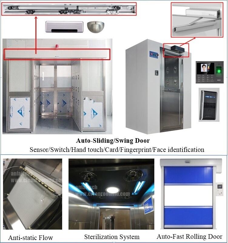 product oem clean room automatic air shower-11