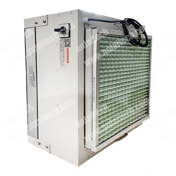 New Modular Group Control FFU Cleanroom Laminar Flow Hood HEPA Fan Filter Unit Core Component Motor Clean Room Panel Filter factory