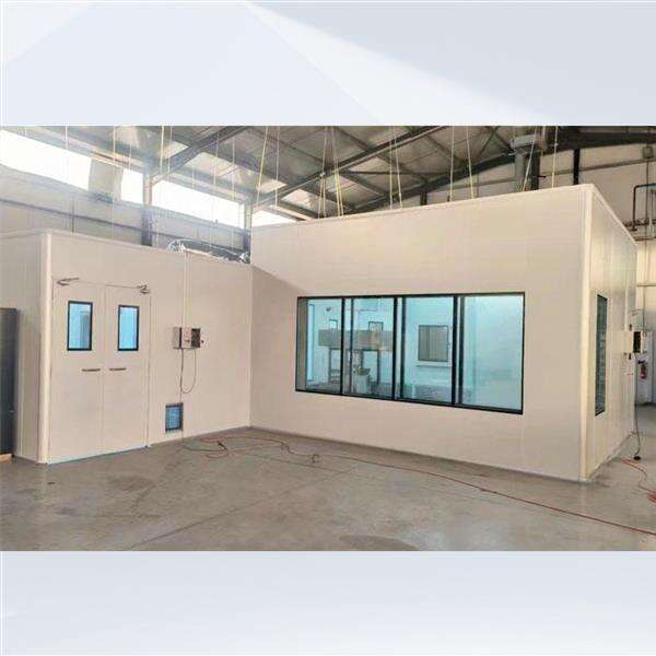 Fast and efficient installation of modular clean rooms for food production
