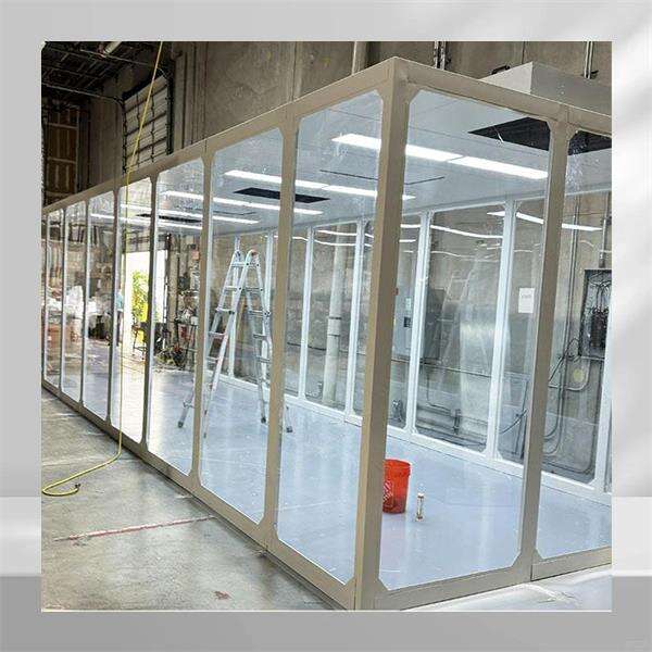 Salles propres préfabriquées fiables et durables pour tous les secteurs industriels