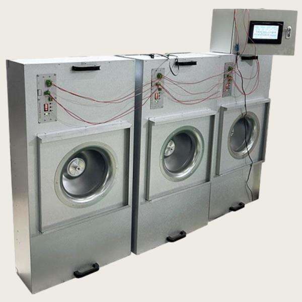 Bancs de travail à flux d'air laminaire économes en énergie pour installations de fabrication