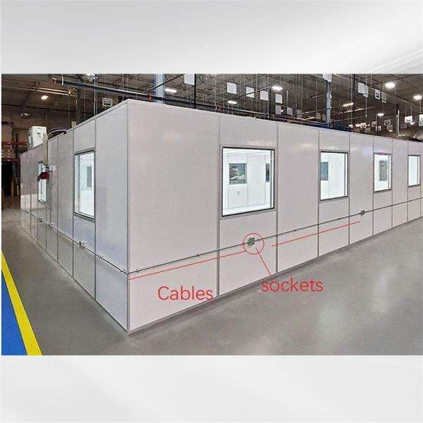 Inside a ISO 5 Class 100 Cleanroom