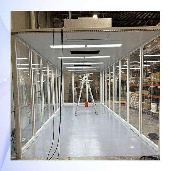 Systèmes de murs de salle propre efficaces et performants pour diverses industries