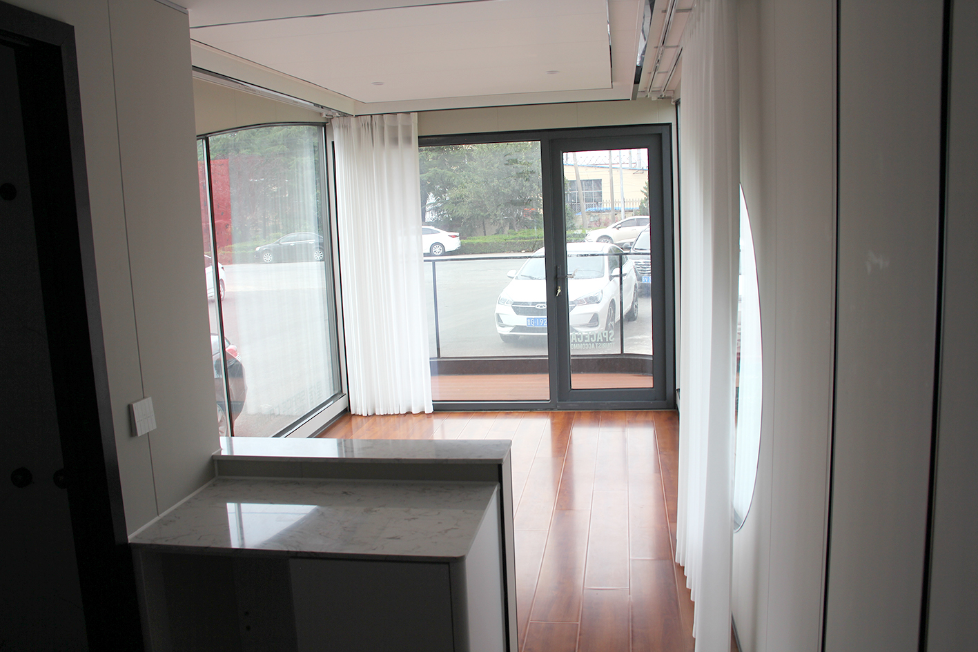 product luxury mobile home folding container new space capsule design steel and sandwich panel for home office-6