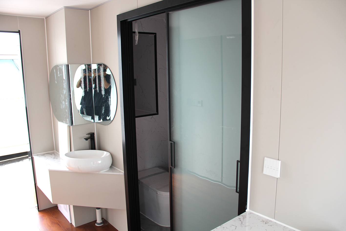 product luxury mobile home folding container new space capsule design steel and sandwich panel for home office-5