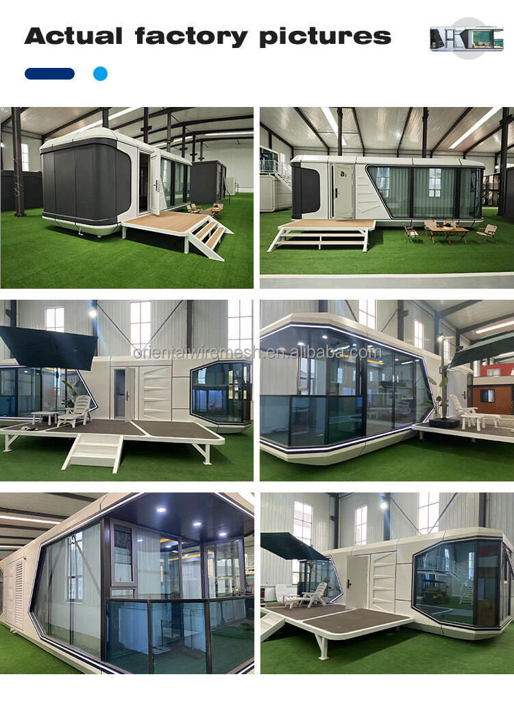 product portable integrated room steel structure prefabricated house space capsule inspired guesthouse for scenic areas campsites-13