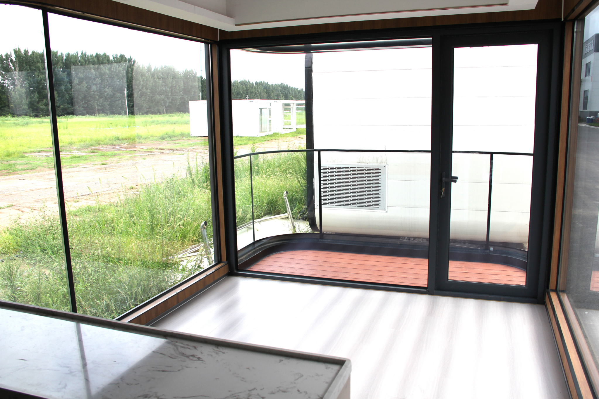 product luxury mobile home folding container new space capsule design steel and sandwich panel for home office-3