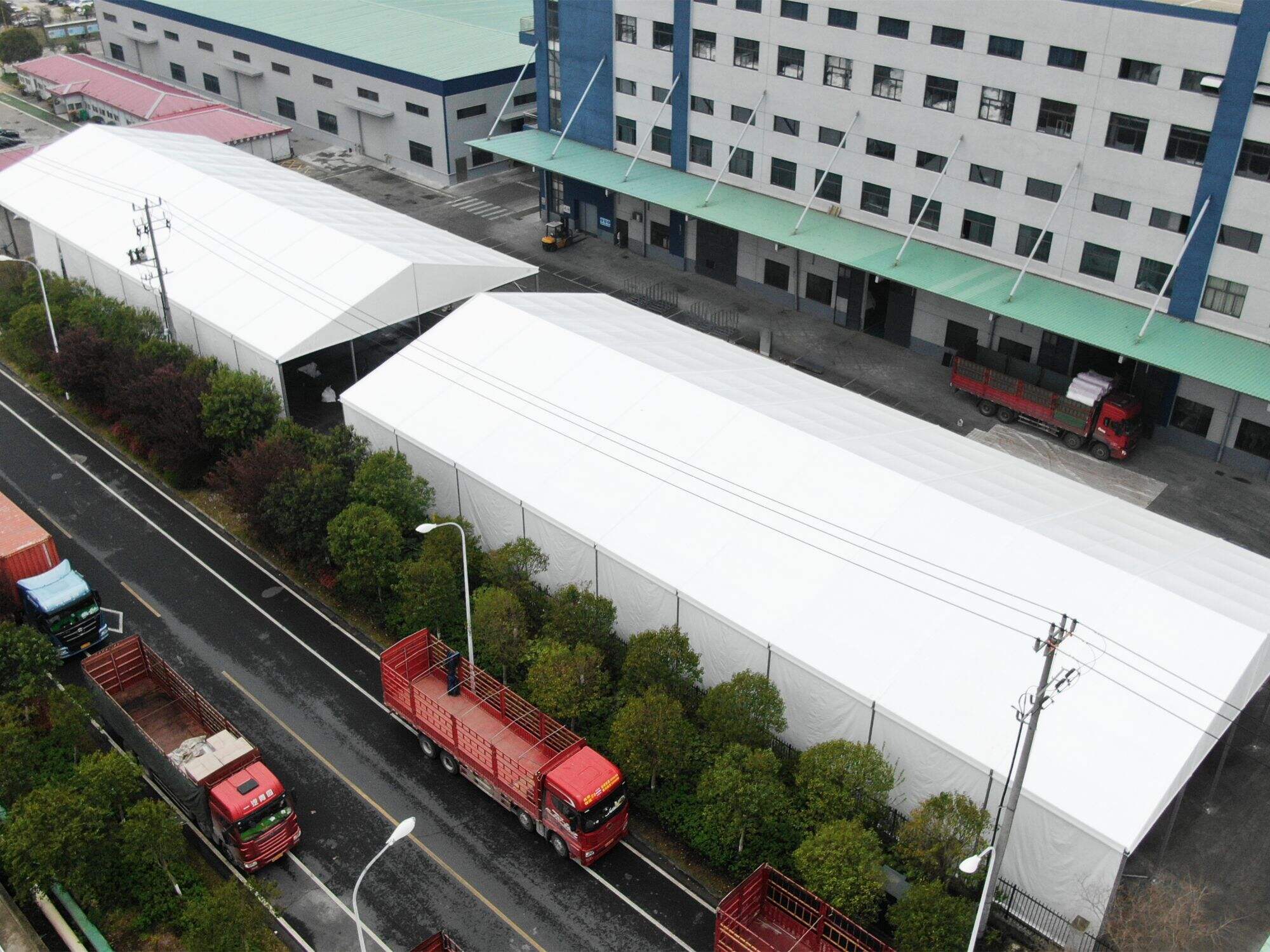 Double-Groups Warehouse Storage Tent 20*45m