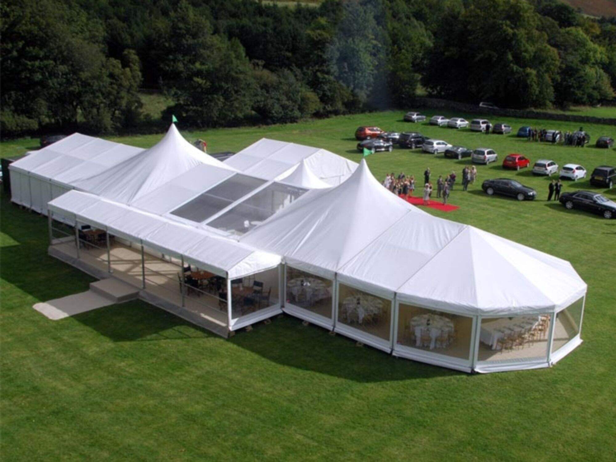 High-Peak Outdoor Frame Event Festival Wedding Party Tent for 500 People