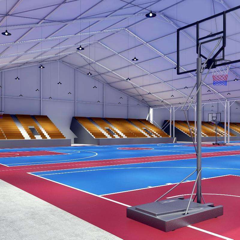 Temporary Aluminum Sport Tent for Basketball Court 