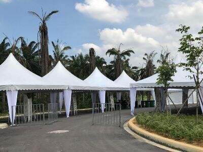 Elegant Mobile Tents Make Wedding Celebrations Unforgettable