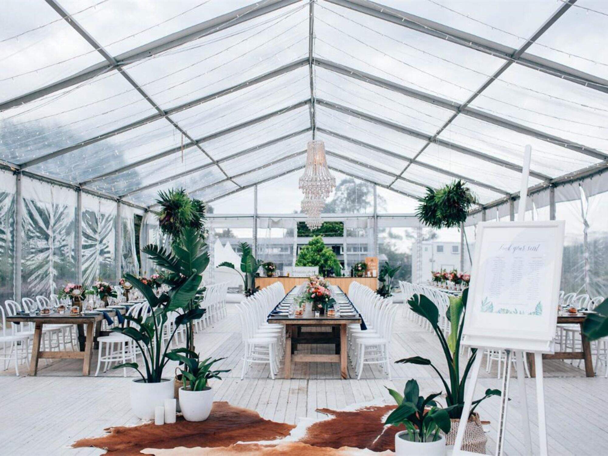 15*30 Transparent Party Wedding Tent