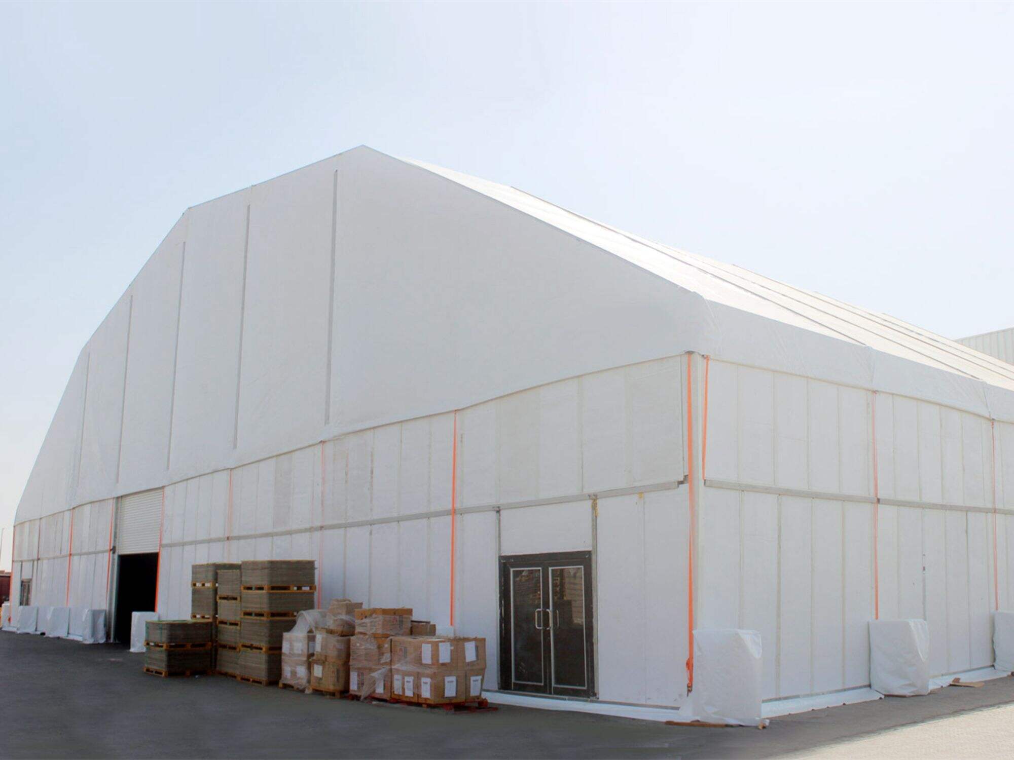 Heavy Duty Large Shelter Warehouse Storage Structures Polygon Tent