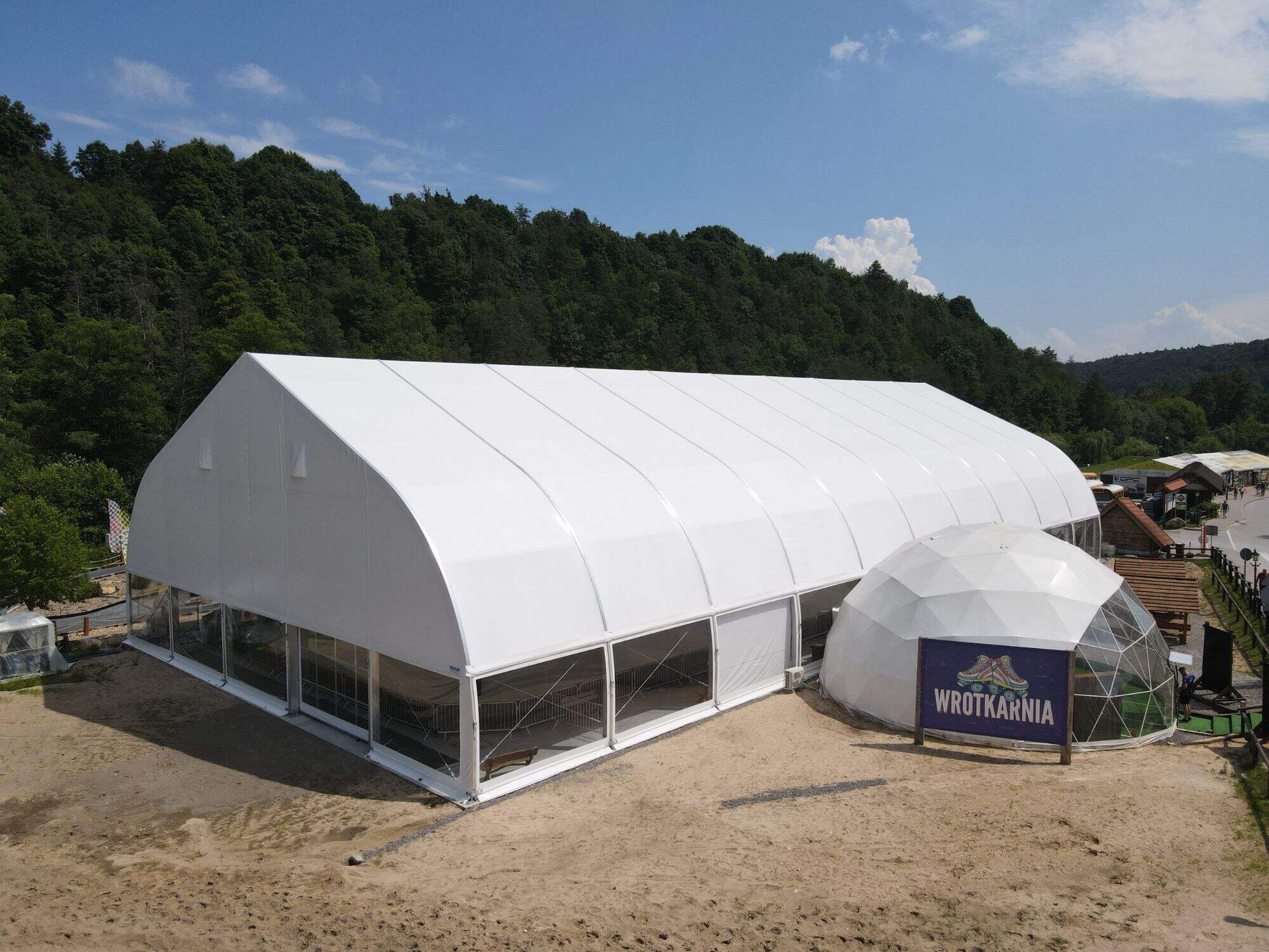20x35m Curve Party Event Tent for Events Outdoor