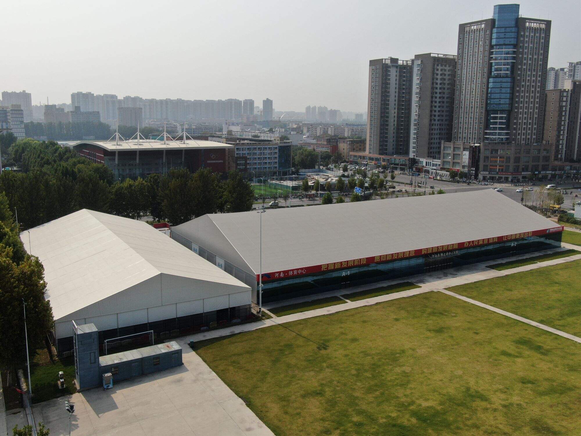 Customized Aluminum Soccer Tents Sport Football Field Court Tent