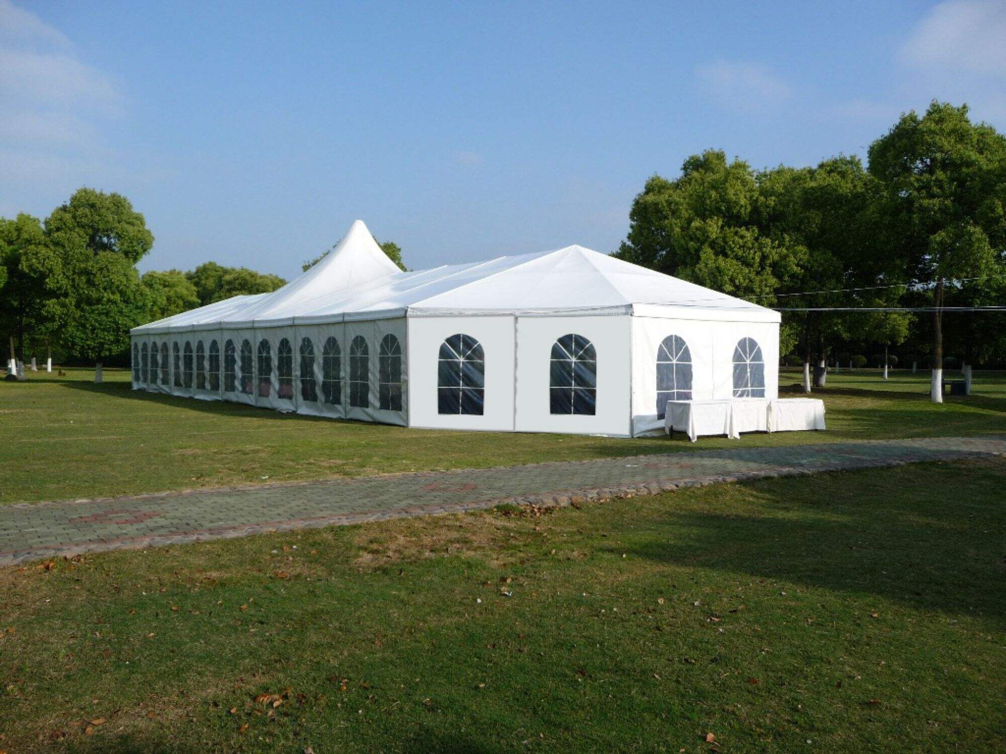 Aluminum Tent White Wedding Party Event Mixed Church Tent