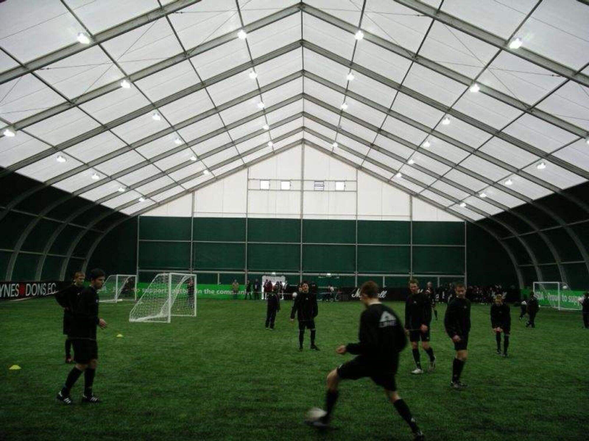 Indoor Curve Shaped Soccer Hall Sport Court Tent