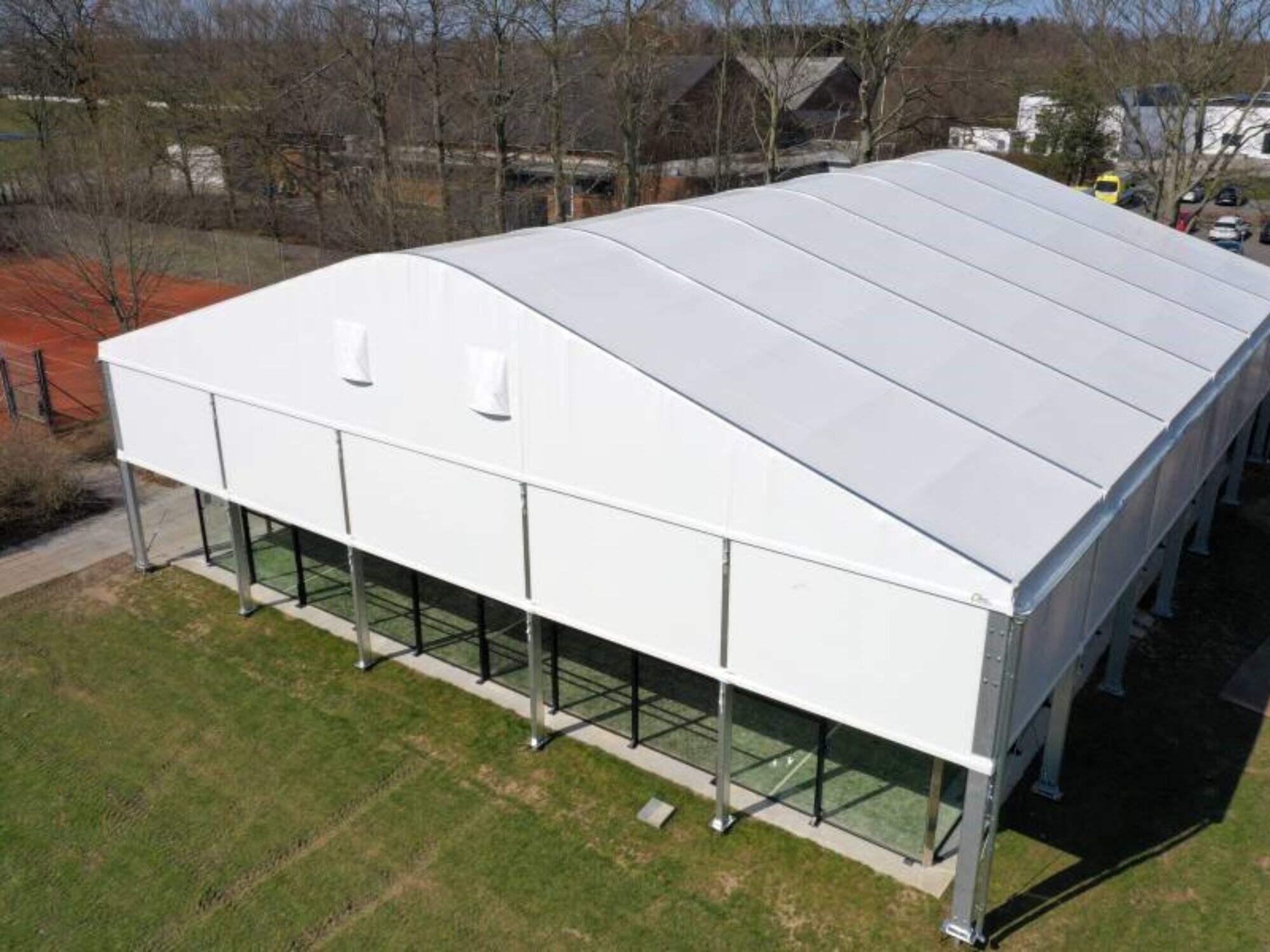 New Design Industrial Light Aluminium Arch Tent